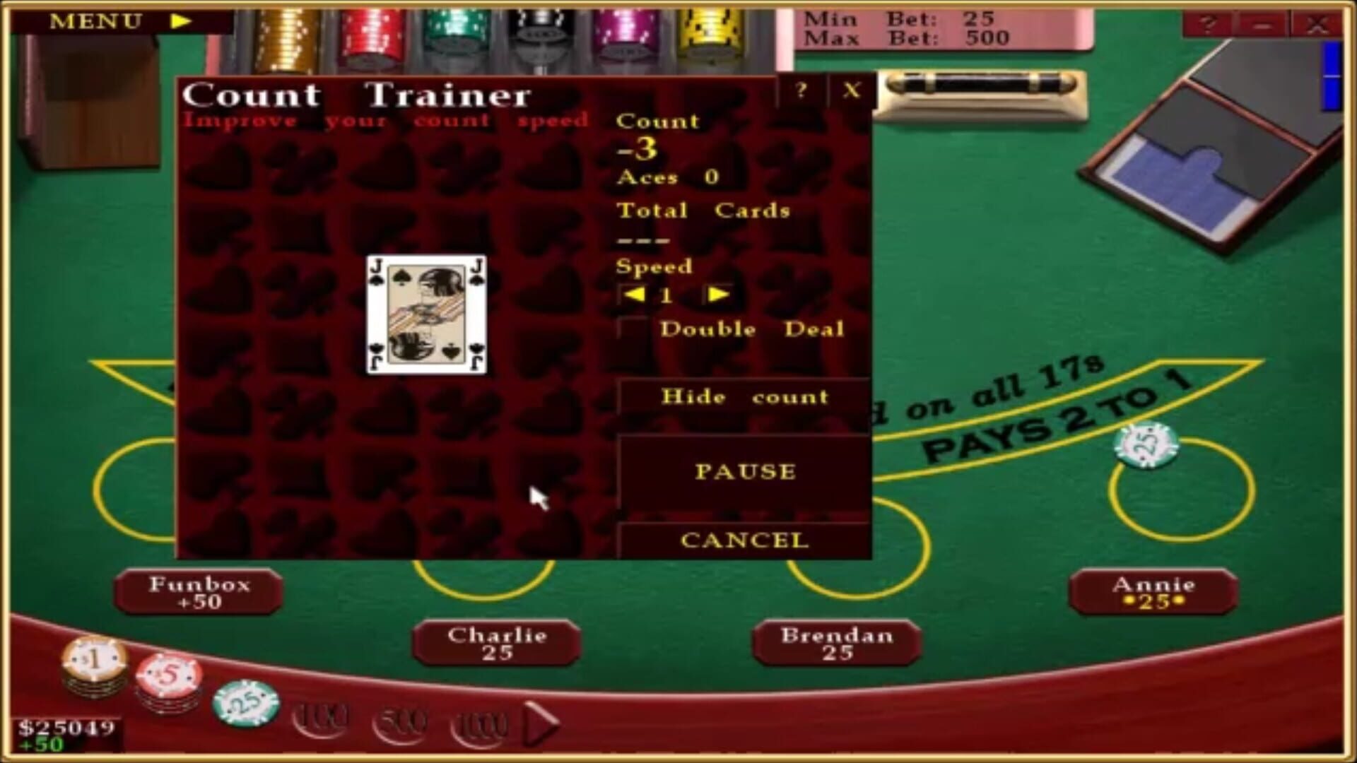 Screenshot for Casino Blackjack
