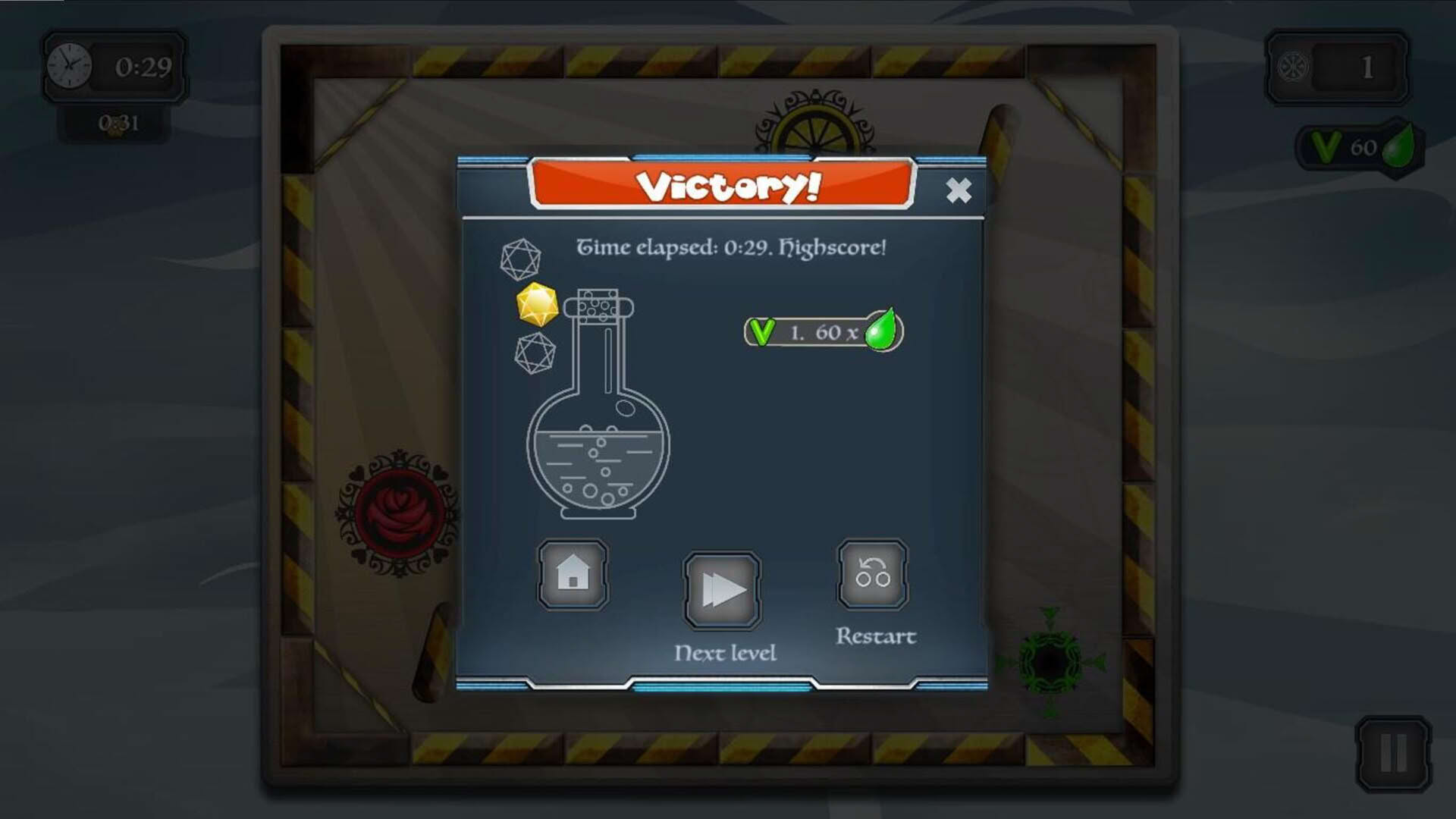 Screenshot for Liquid Pinball