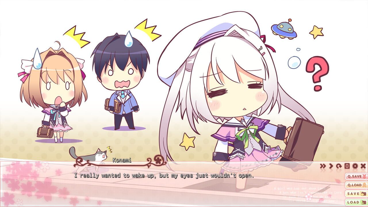 Screenshot for Saku Saku: Love Blooms with the Cherry Blossoms
