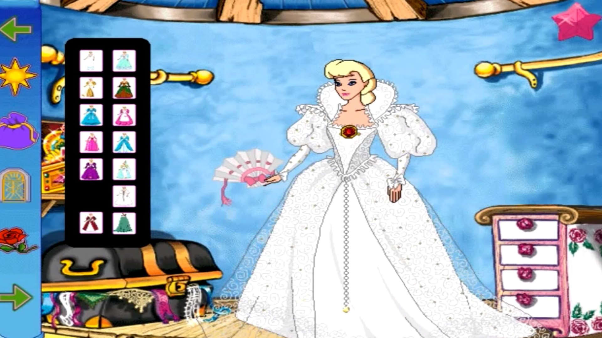 Screenshot for Magic Fairy Tales: Barbie as Rapunzel