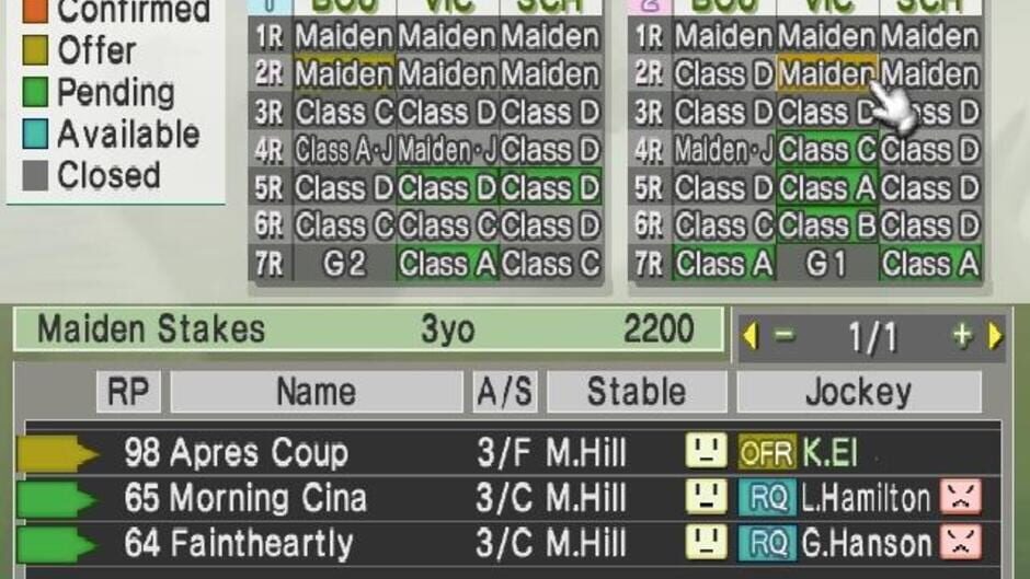 Screenshot for G1 Jockey Wii