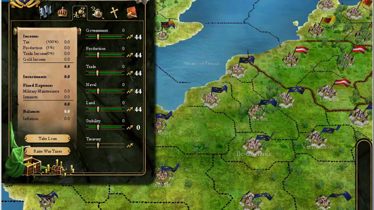 Screenshot for Europa Universalis III