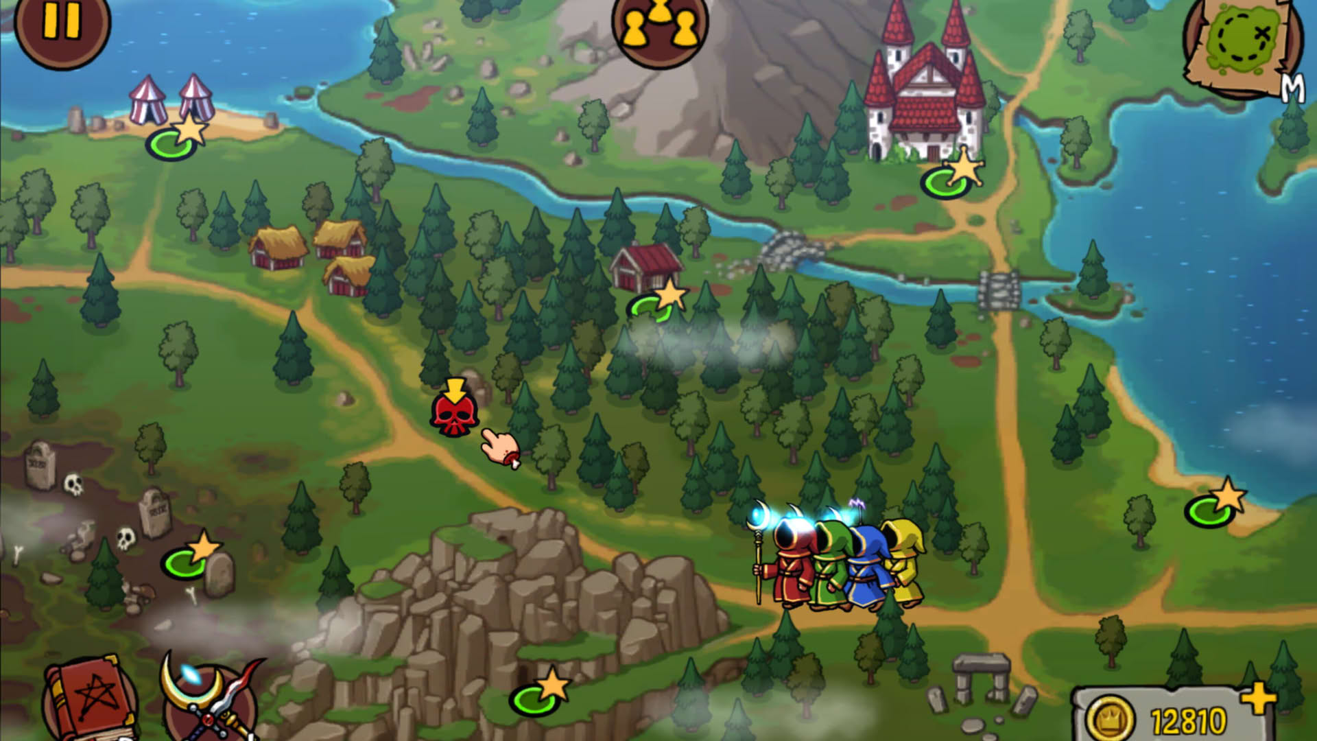 Screenshot for Magicka: Wizards of the Square Tablet