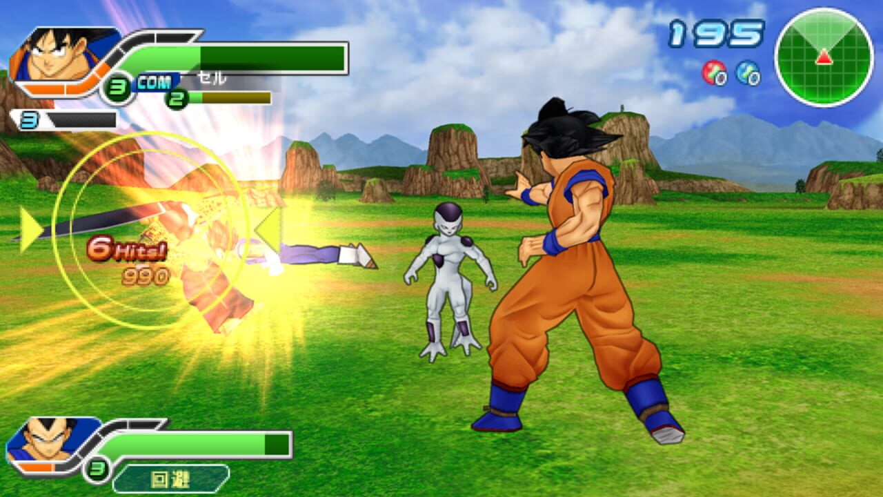 Screenshot for Dragon Ball Z: Tenkaichi Tag Team