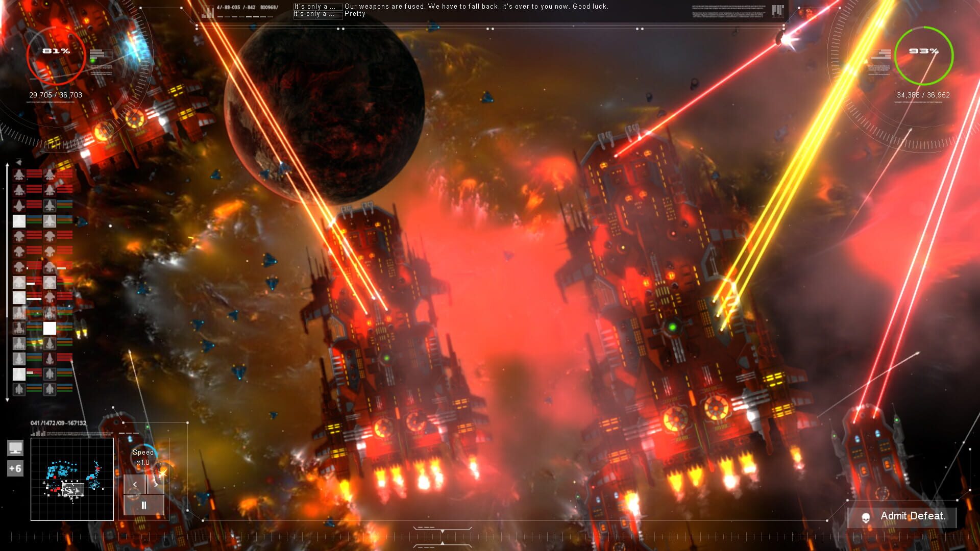 Screenshot for Gratuitous Space Battles 2