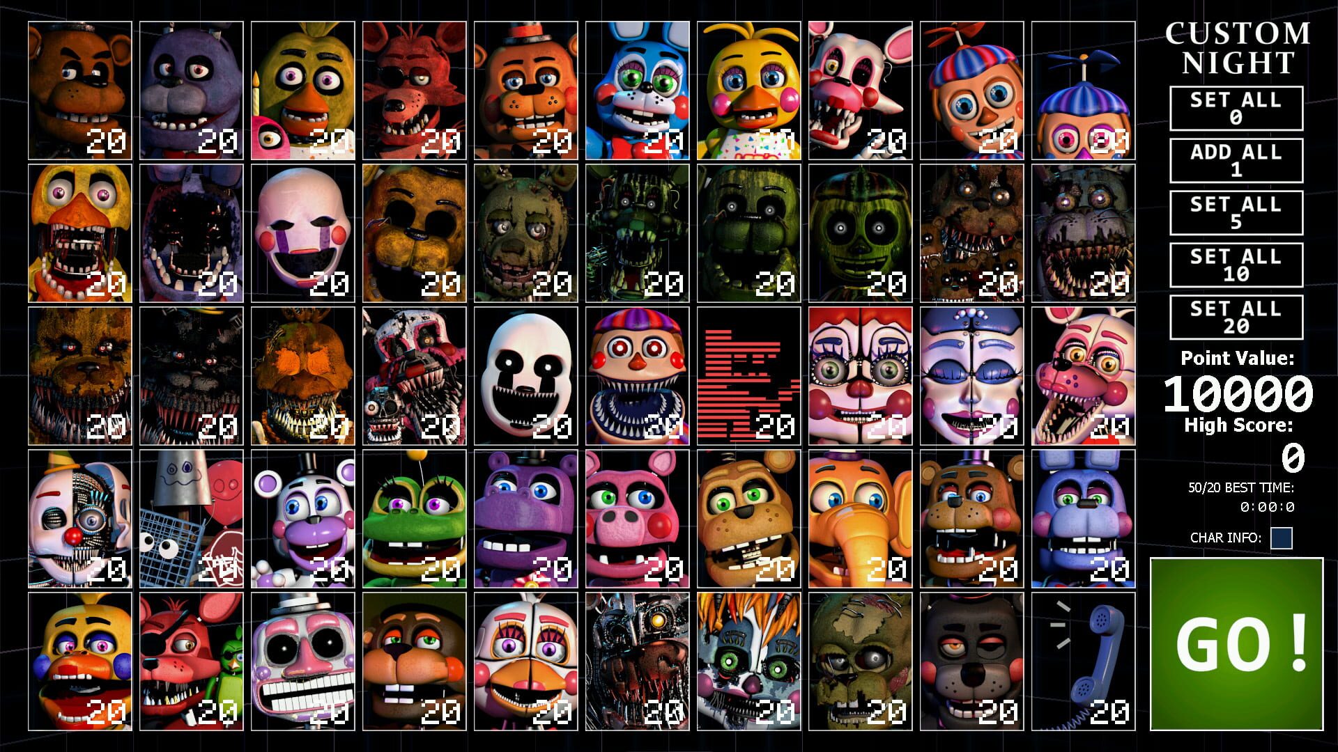 Screenshot for Ultimate Custom Night