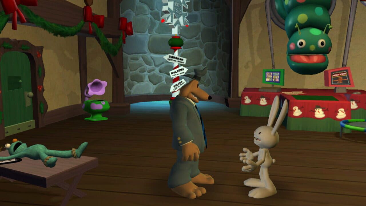 Screenshot for Sam & Max: Beyond Time and Space - Episode 1: Ice Station Santa