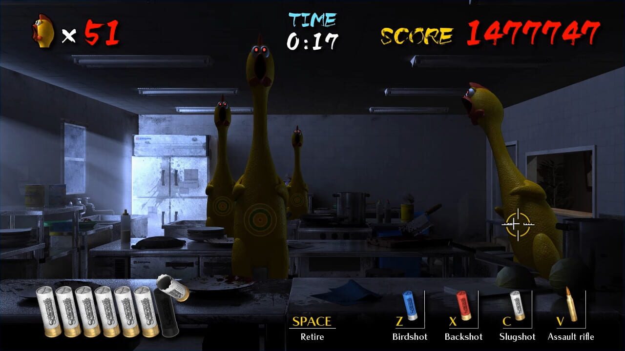 Screenshot for Shooting Chicken Insanity Chickens