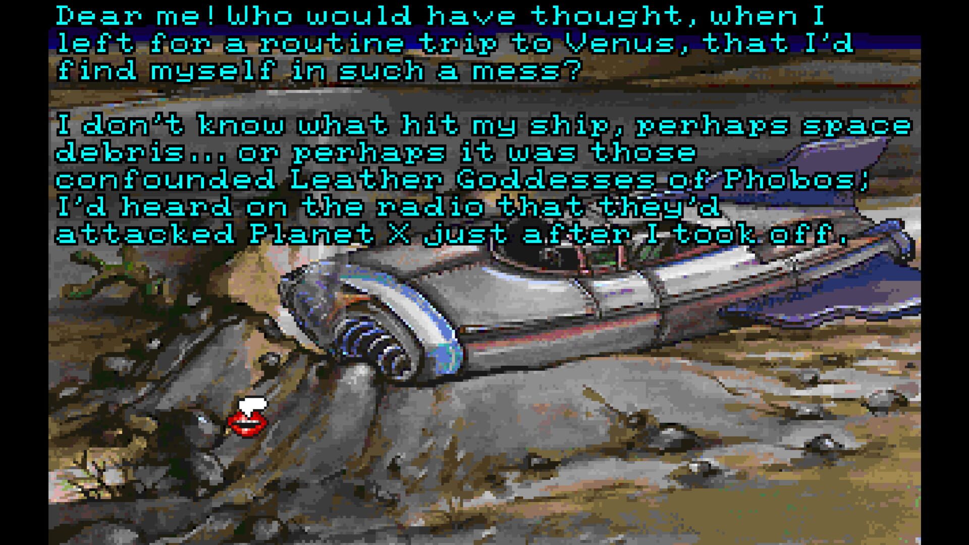 Screenshot for Leather Goddesses of Phobos 2: Gas Pump Girls Meet the Pulsating Inconvenience from Planet X!