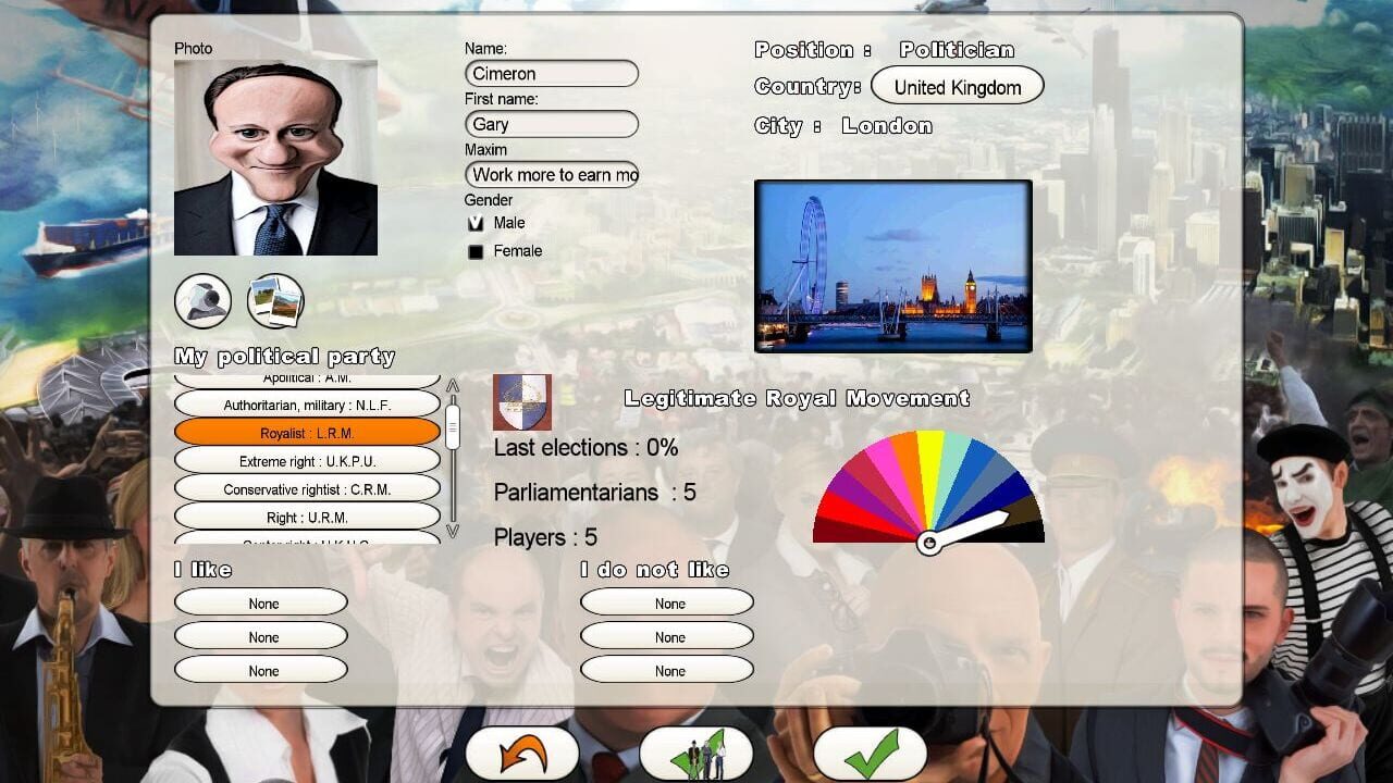 Screenshot for World of Leaders