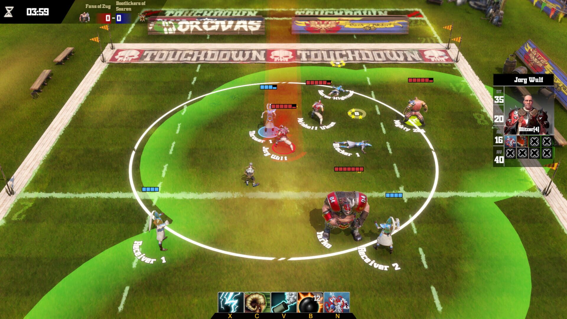 Screenshot for Blood Bowl: Death Zone