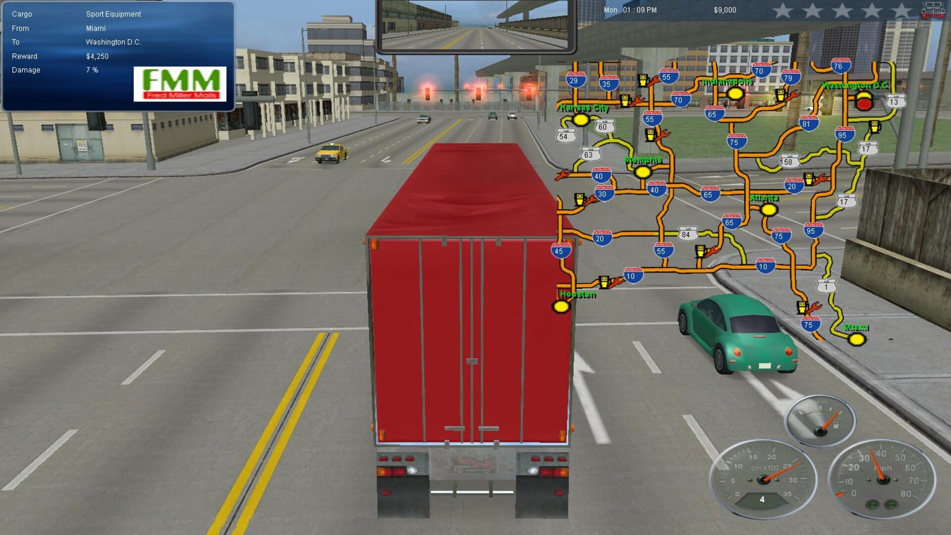 Screenshot for 18 Wheels of Steel: Across America