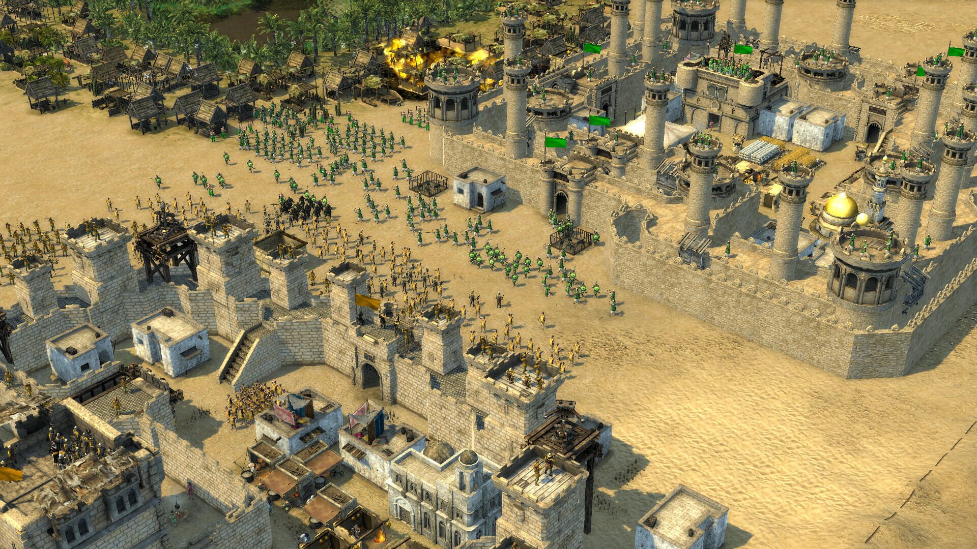 Screenshot for Stronghold Crusader II: The Emperor and The Hermit