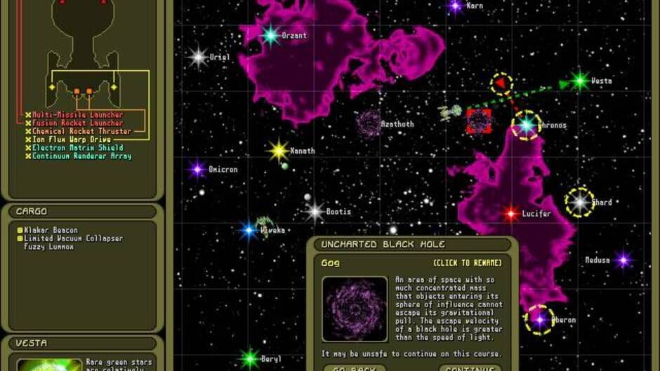 Screenshot for Strange Adventures in Infinite Space