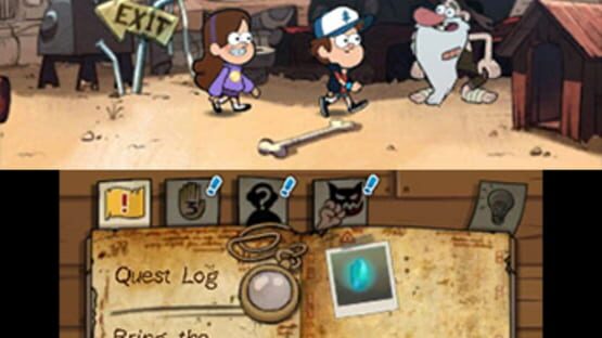 Screenshot for Gravity Falls: Legend of the Gnome Gemulets