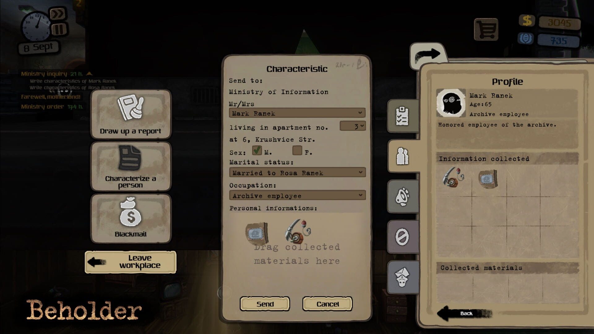 Screenshot for Beholder