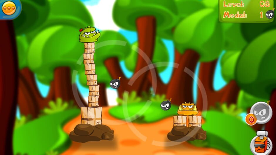 Screenshot for Bomb the Monsters!