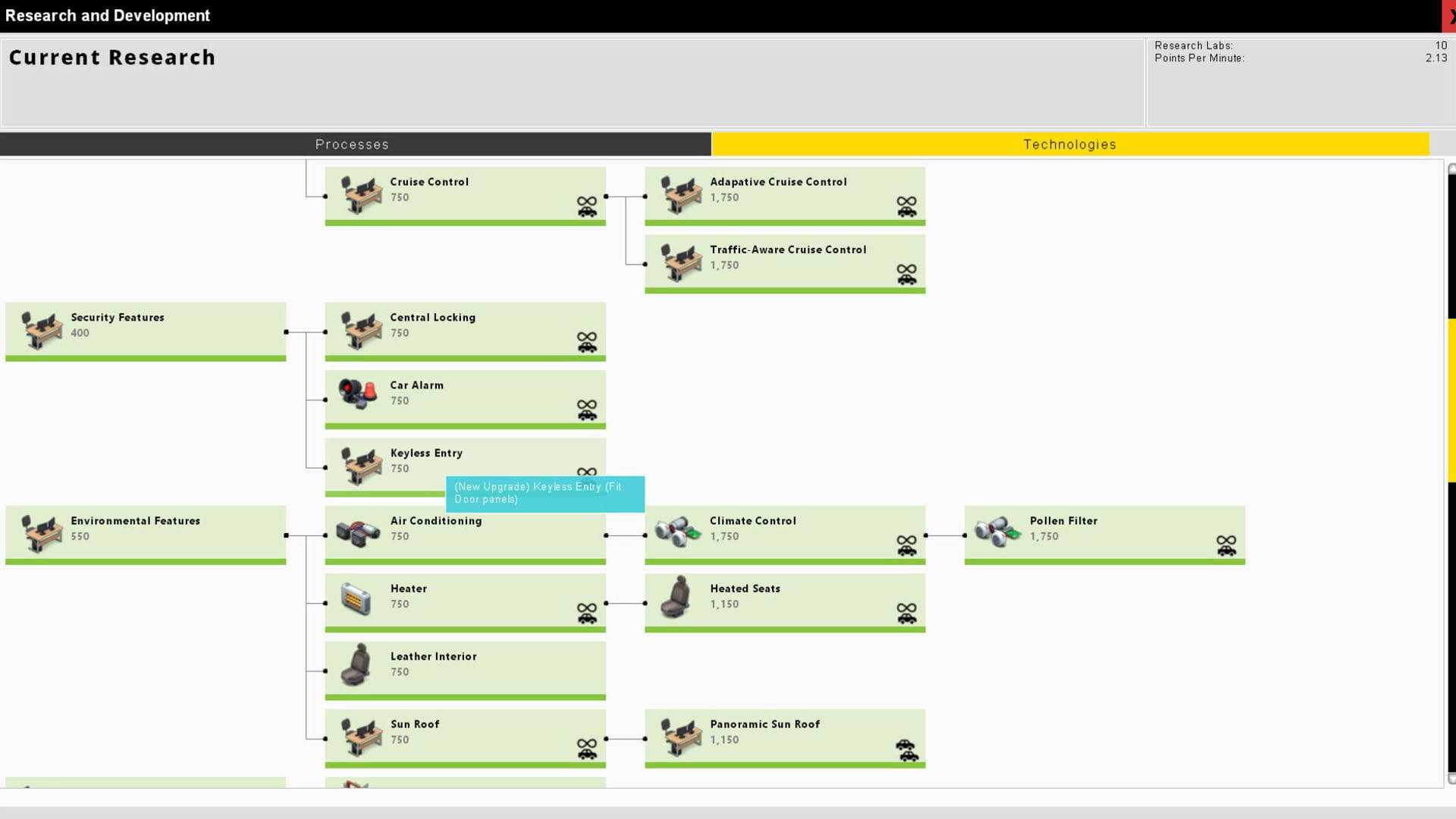 Screenshot for Production Line