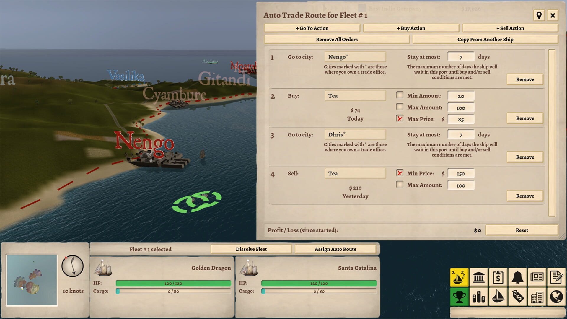 Screenshot for Winds of Trade