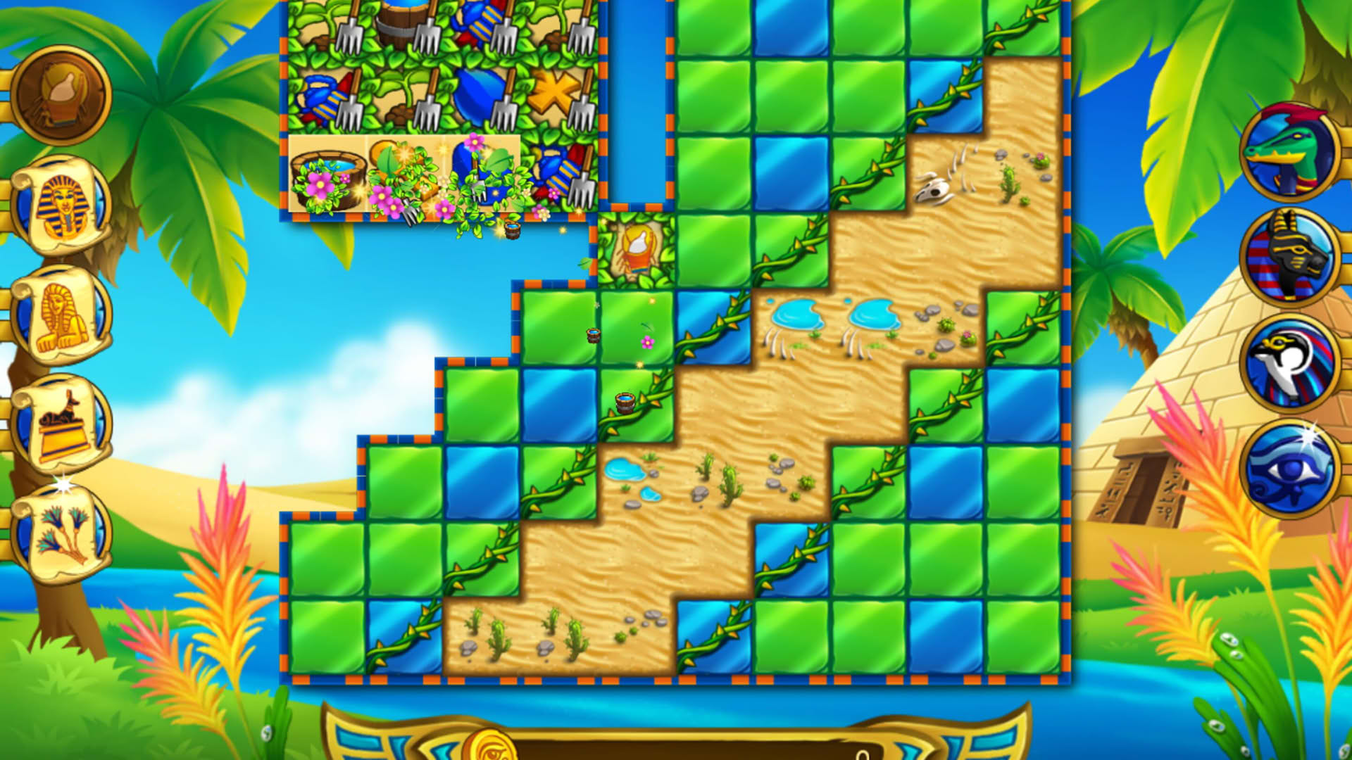 Screenshot for Legend of Egypt: Pharaohs Garden