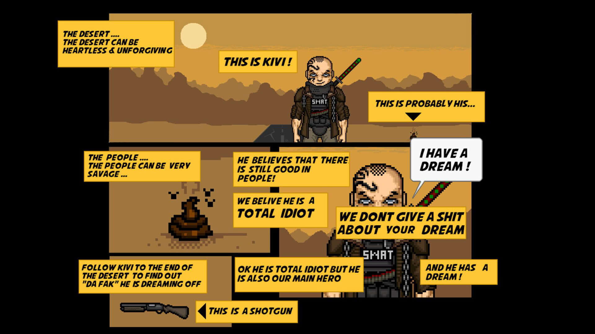 Screenshot for Kivi, Toilet and Shotgun