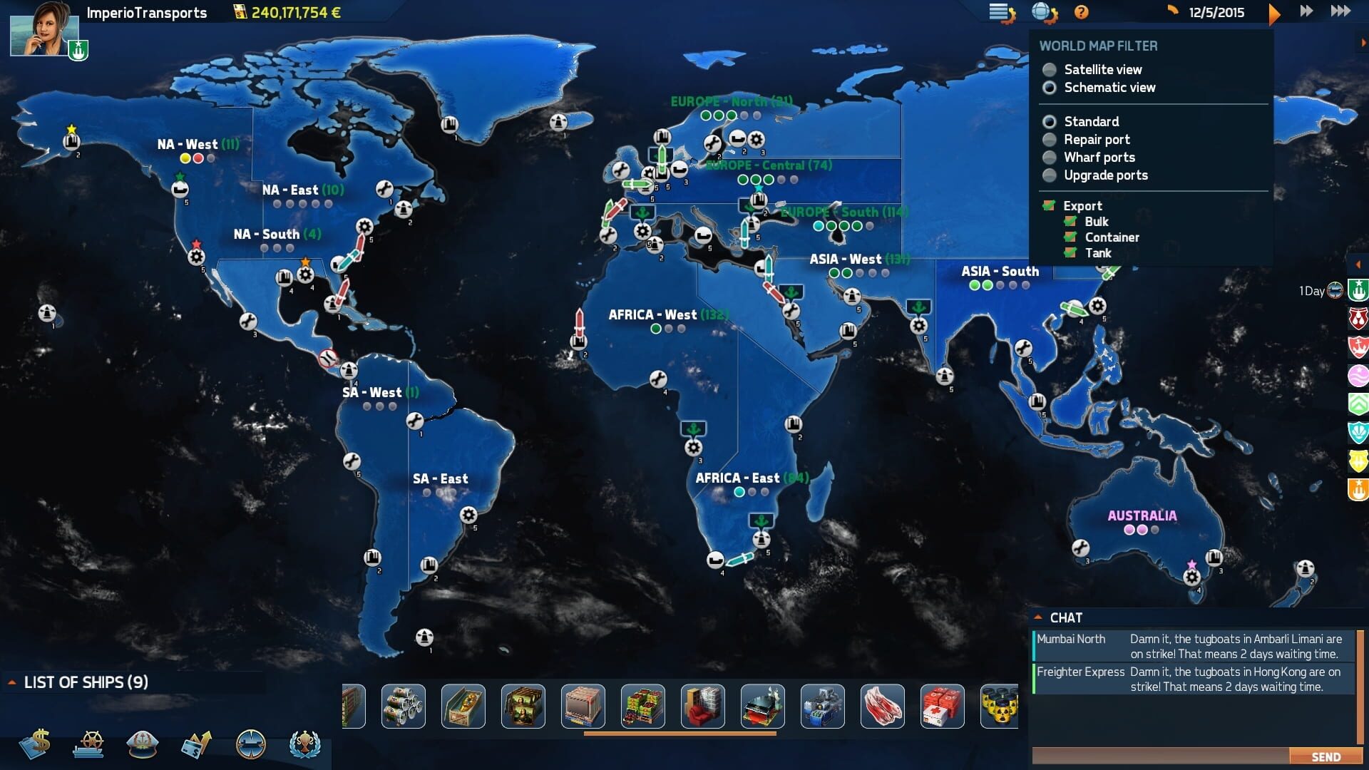 Screenshot for TransOcean 2: Rivals