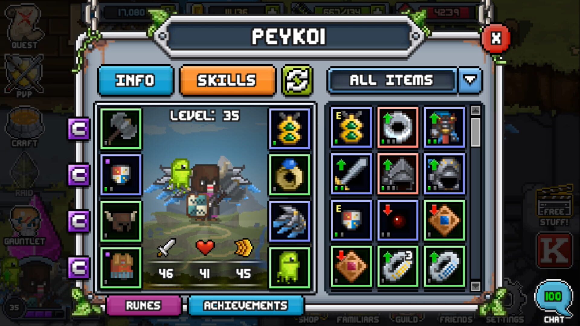 Screenshot for Bit Heroes