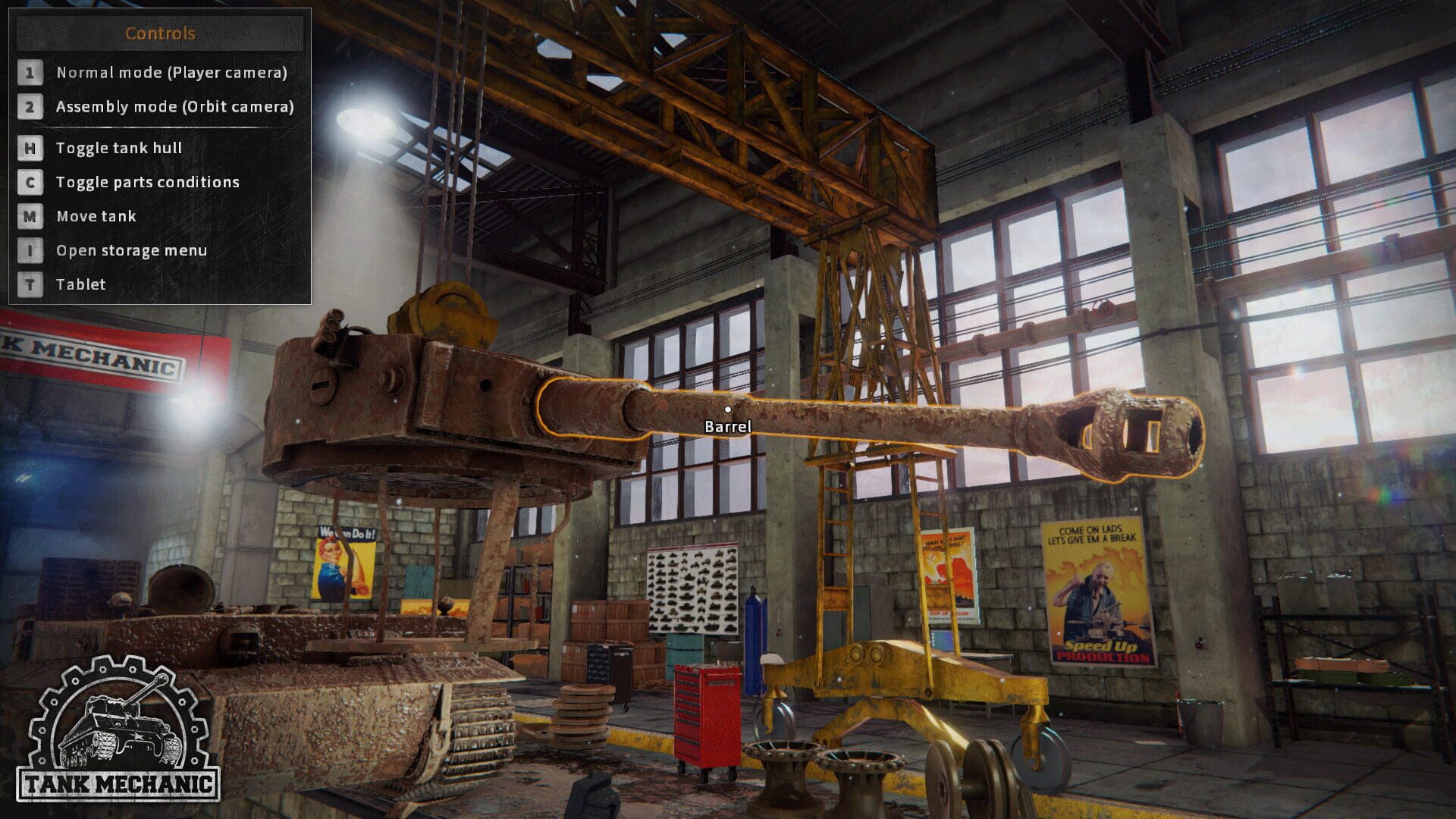 Screenshot for Tank Mechanic Simulator