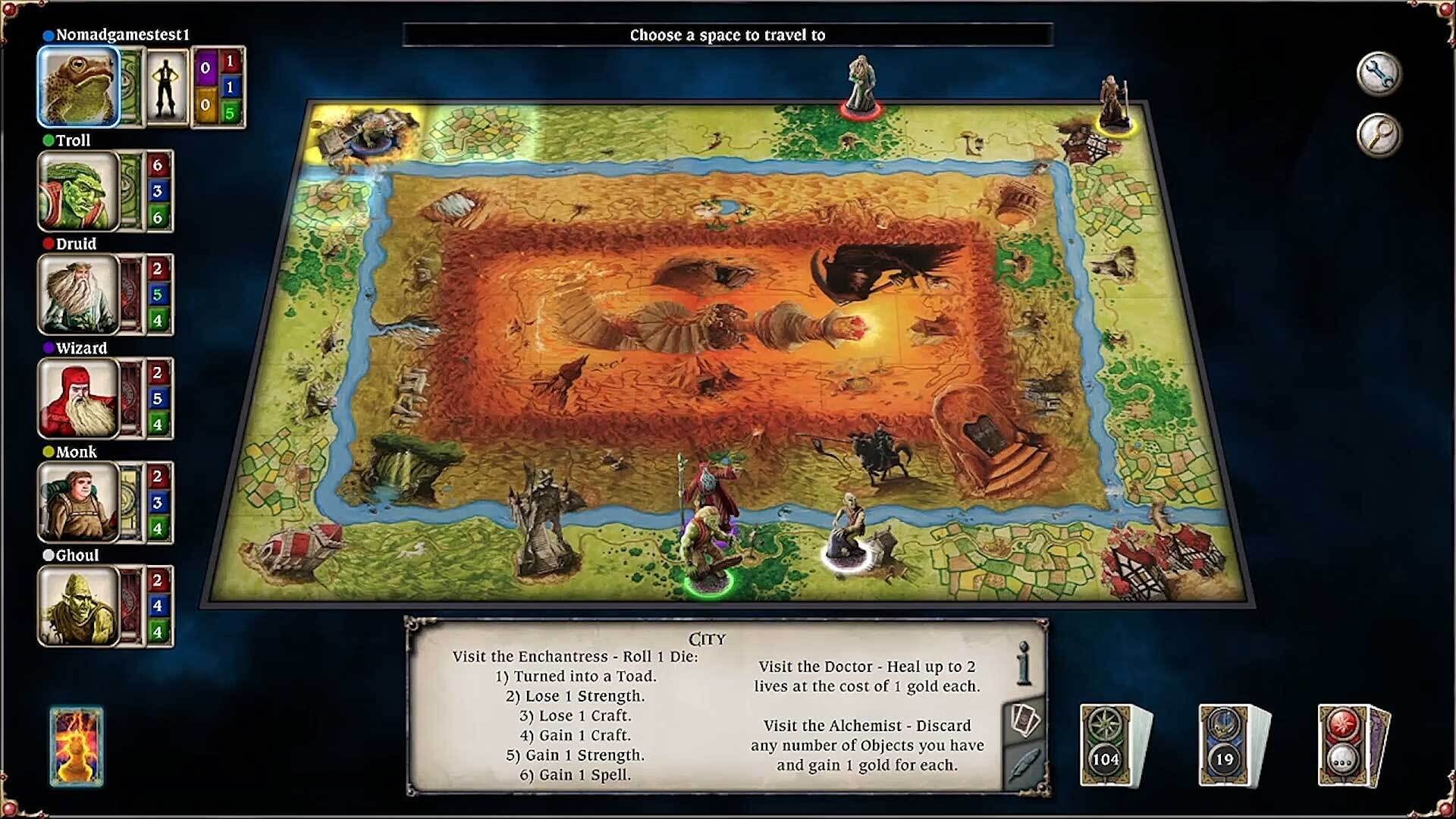 Screenshot for Talisman: Digital Edition