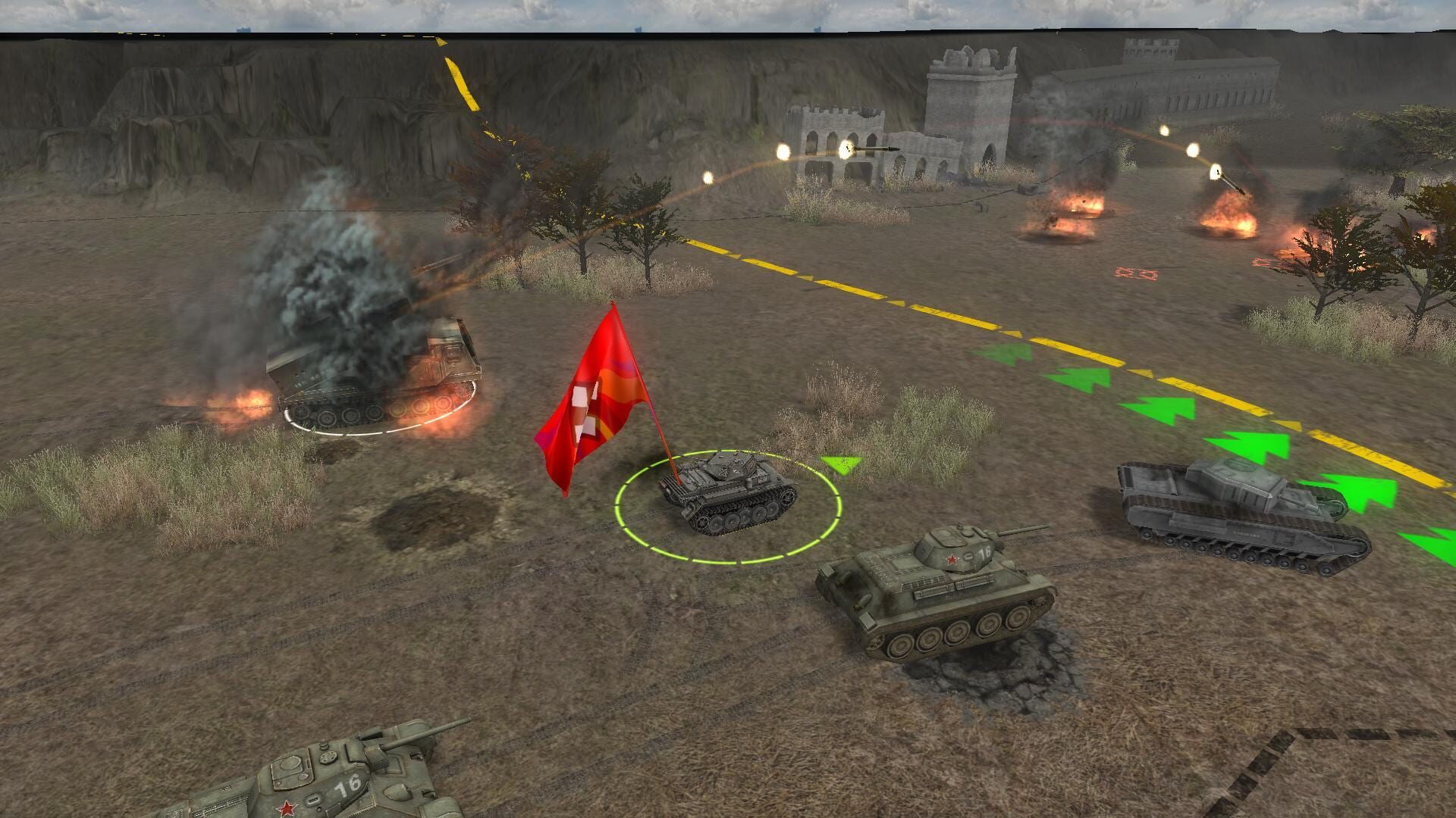 Screenshot for Battleline: Steel Warfare