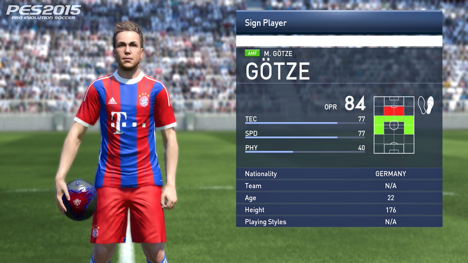 Screenshot for Pro Evolution Soccer 2015
