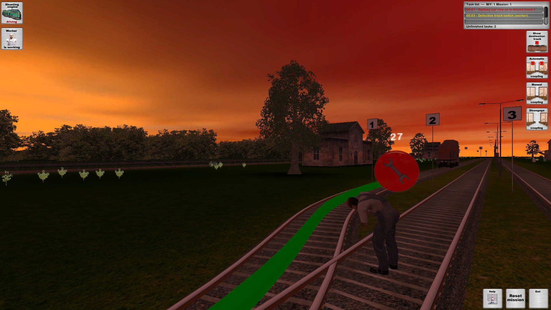 Screenshot for Rail Cargo Simulator