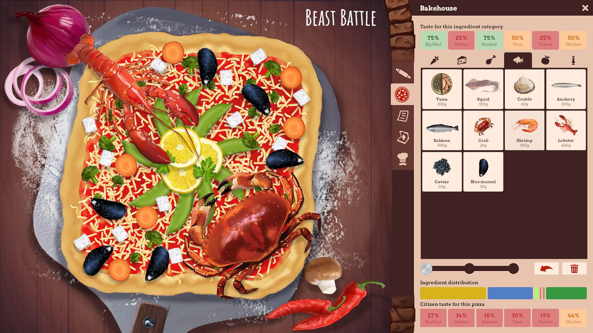 Screenshot for Pizza Connection 3: Pizza Creator