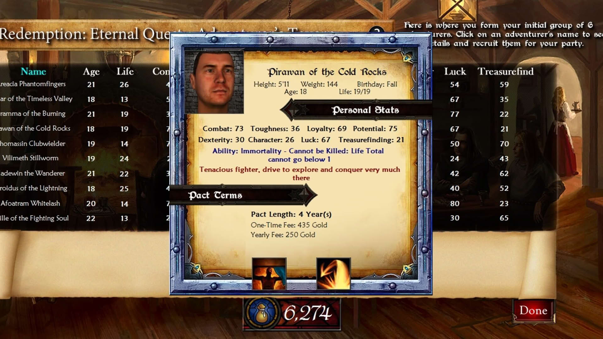 Screenshot for Redemption: Eternal Quest