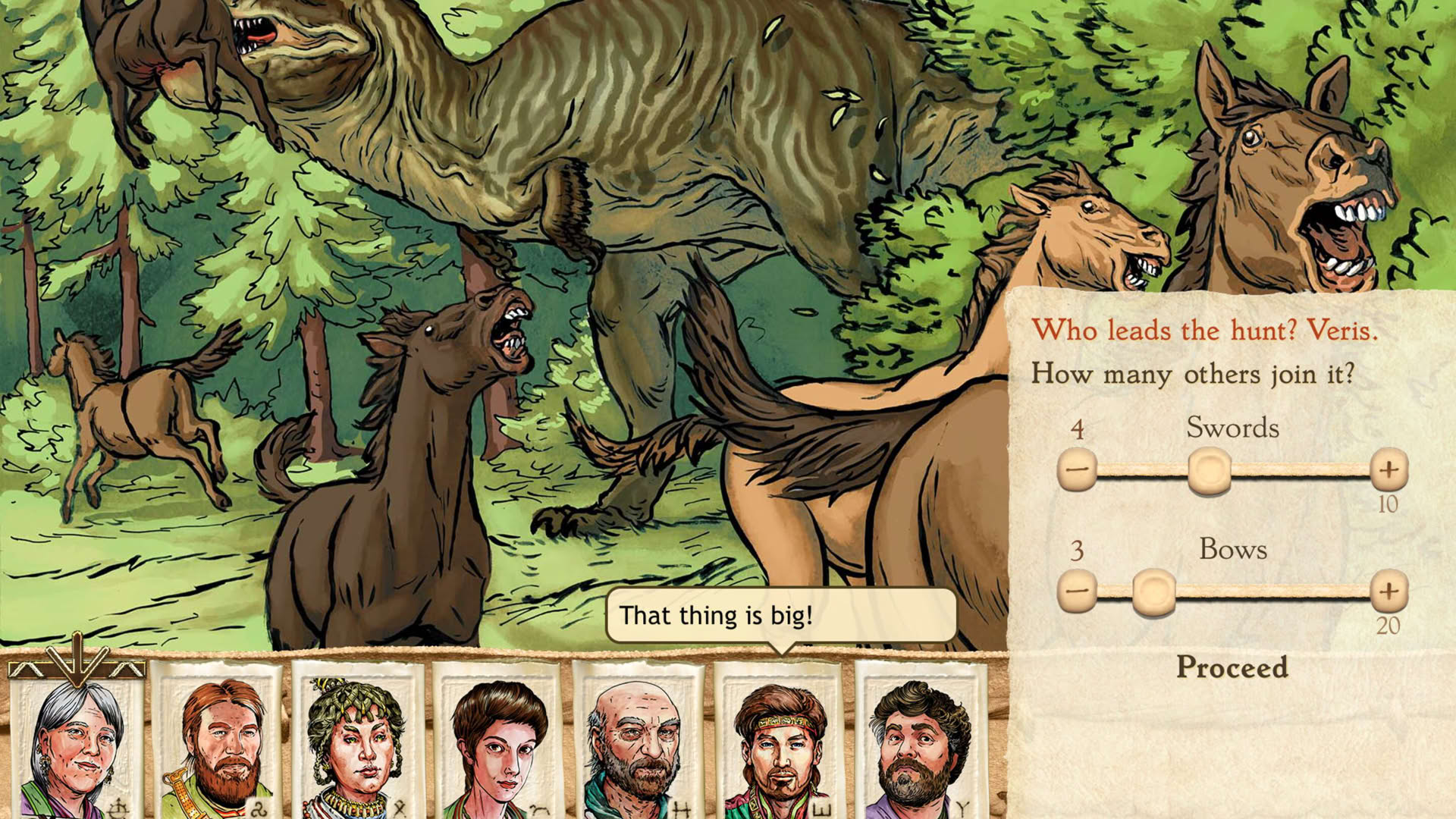 Screenshot for Six Ages: Ride like the Wind