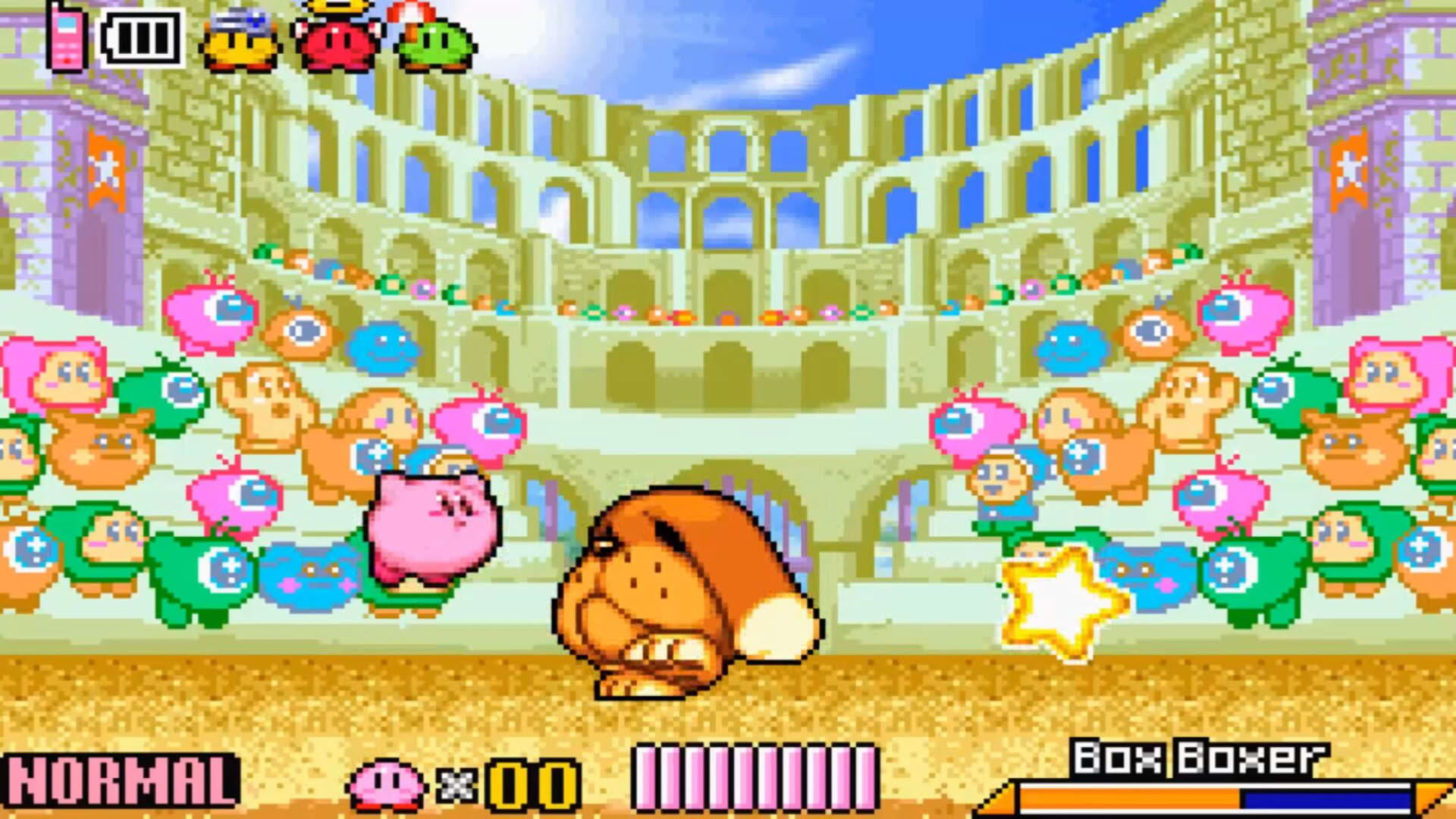 Screenshot for Kirby & the Amazing Mirror