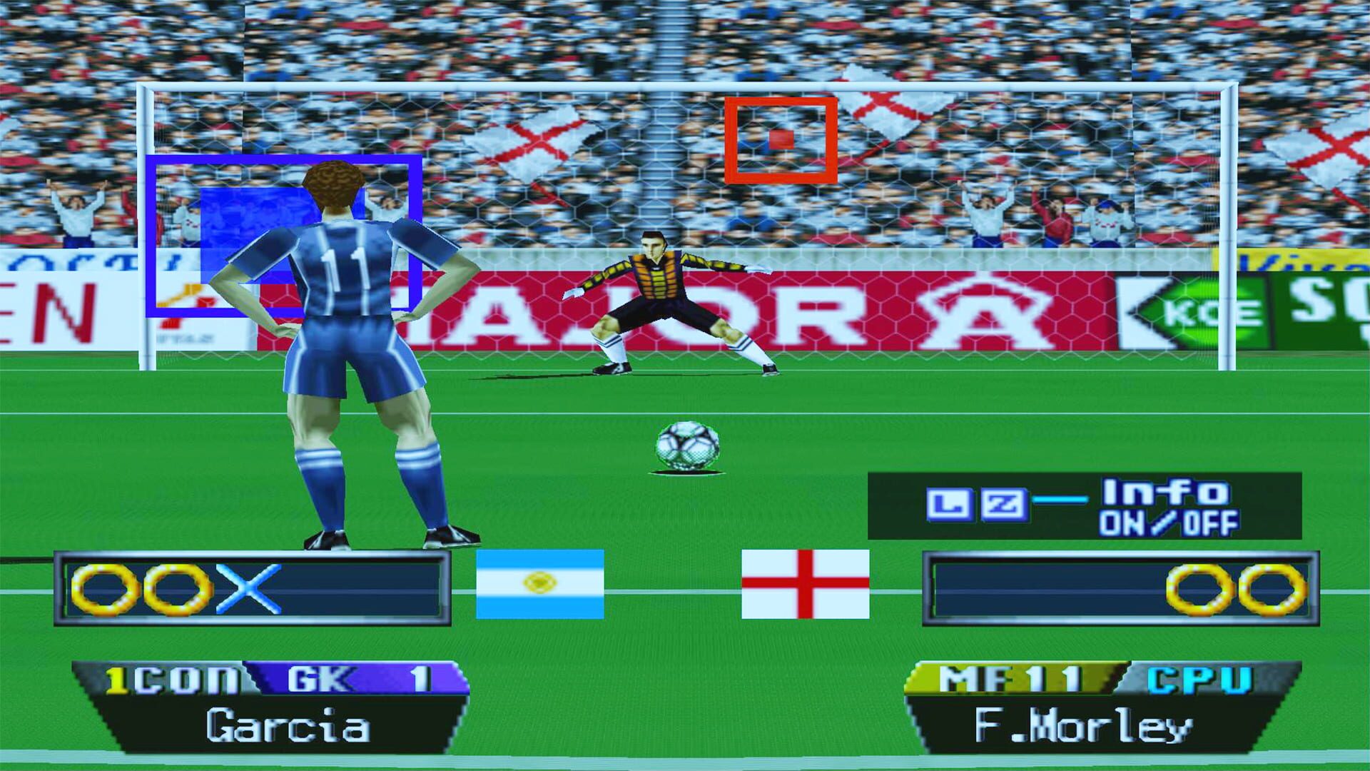 Screenshot for International Superstar Soccer 64