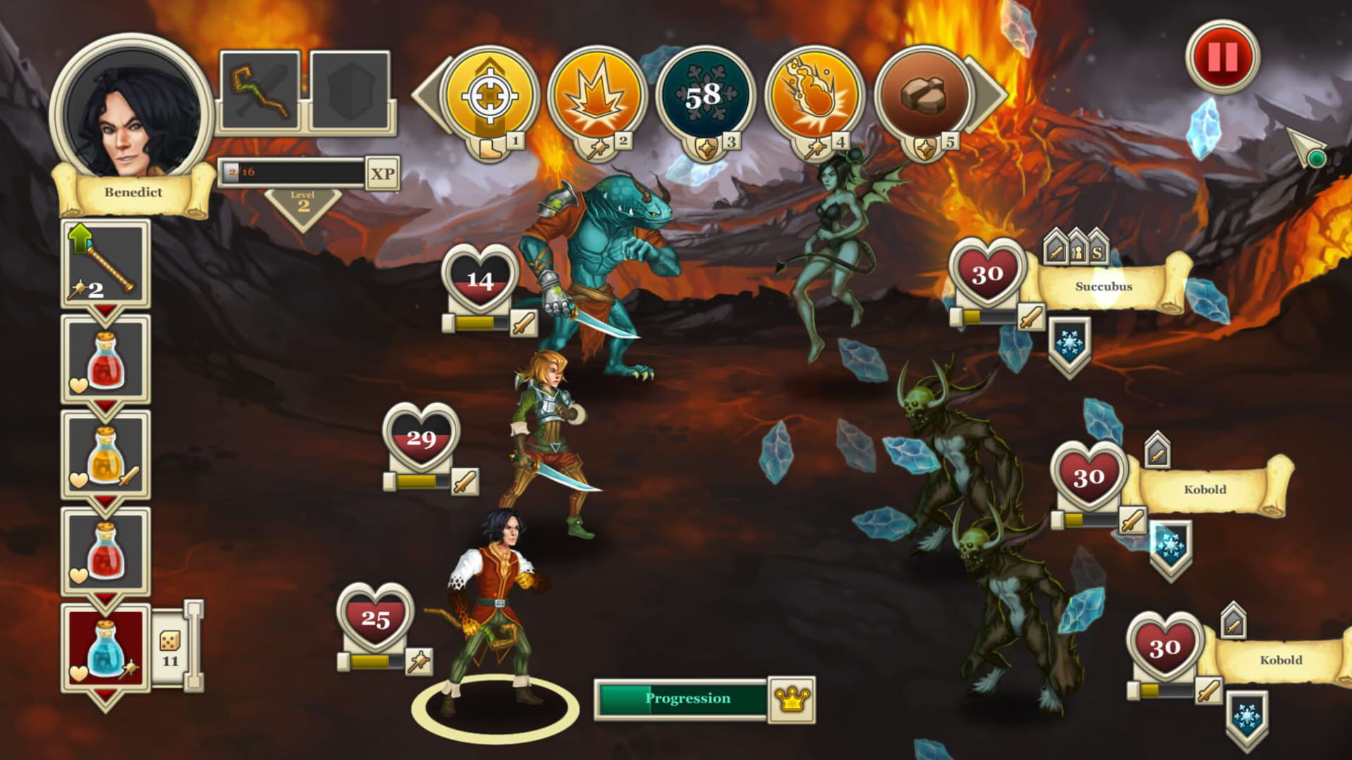 Screenshot for Heroes & Legends: Conquerors of Kolhar