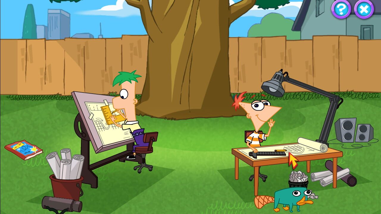 Screenshot for Phineas and Ferb: New Inventions