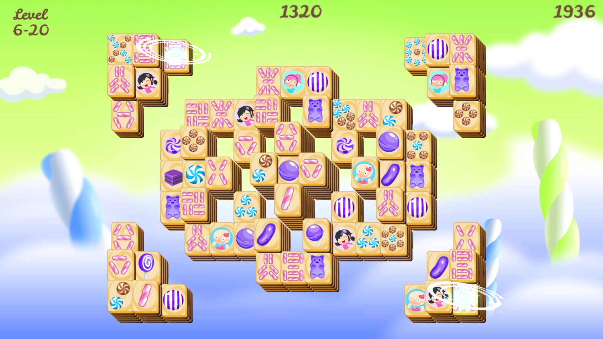 Screenshot for Sweet Candy Mahjong