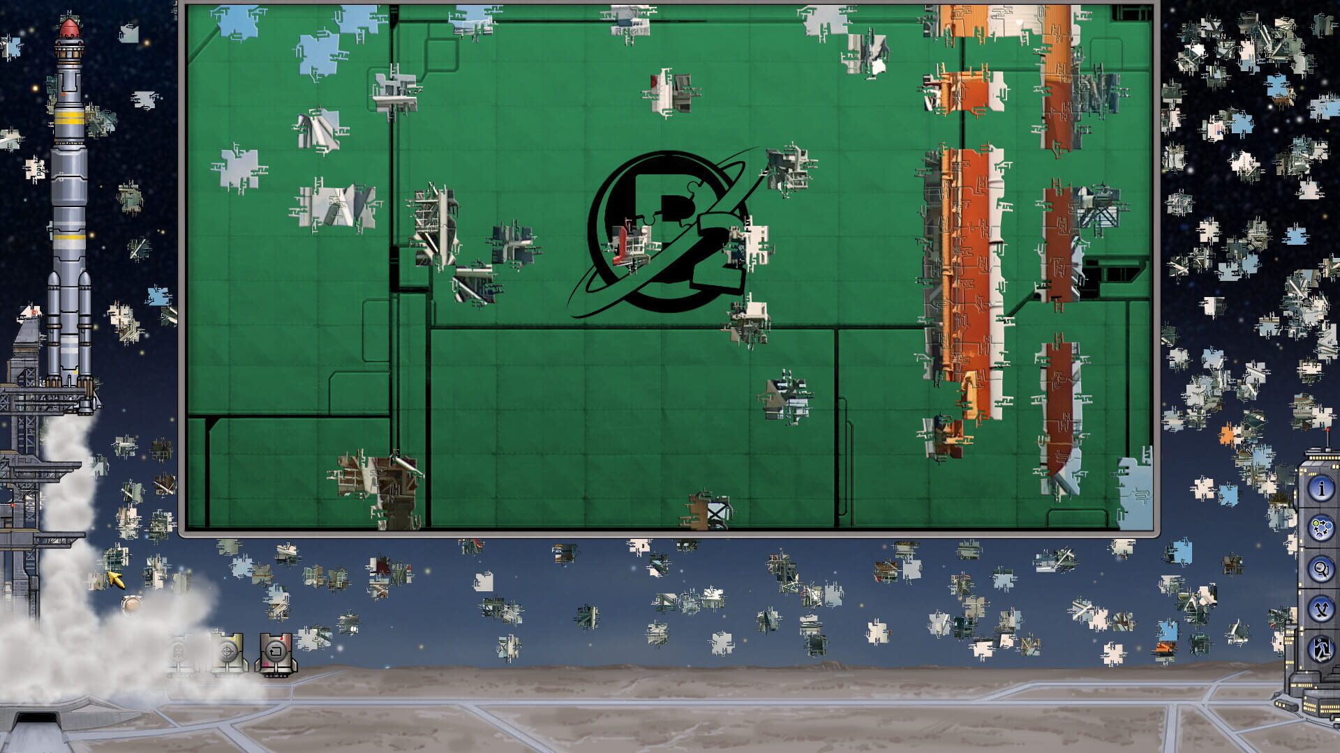 Screenshot for Pixel Puzzles 2: Space