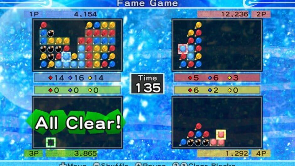 Screenshot for Pop 'Em Drop 'Em SameGame