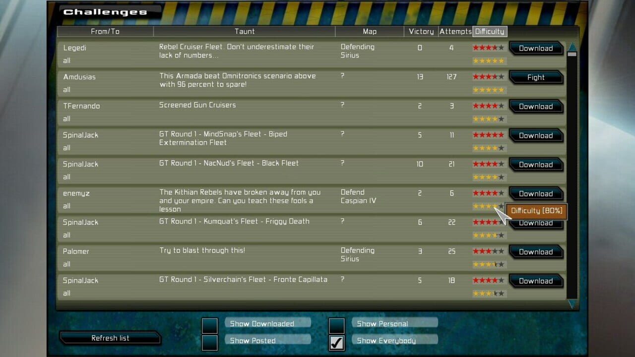 Screenshot for Gratuitous Space Battles