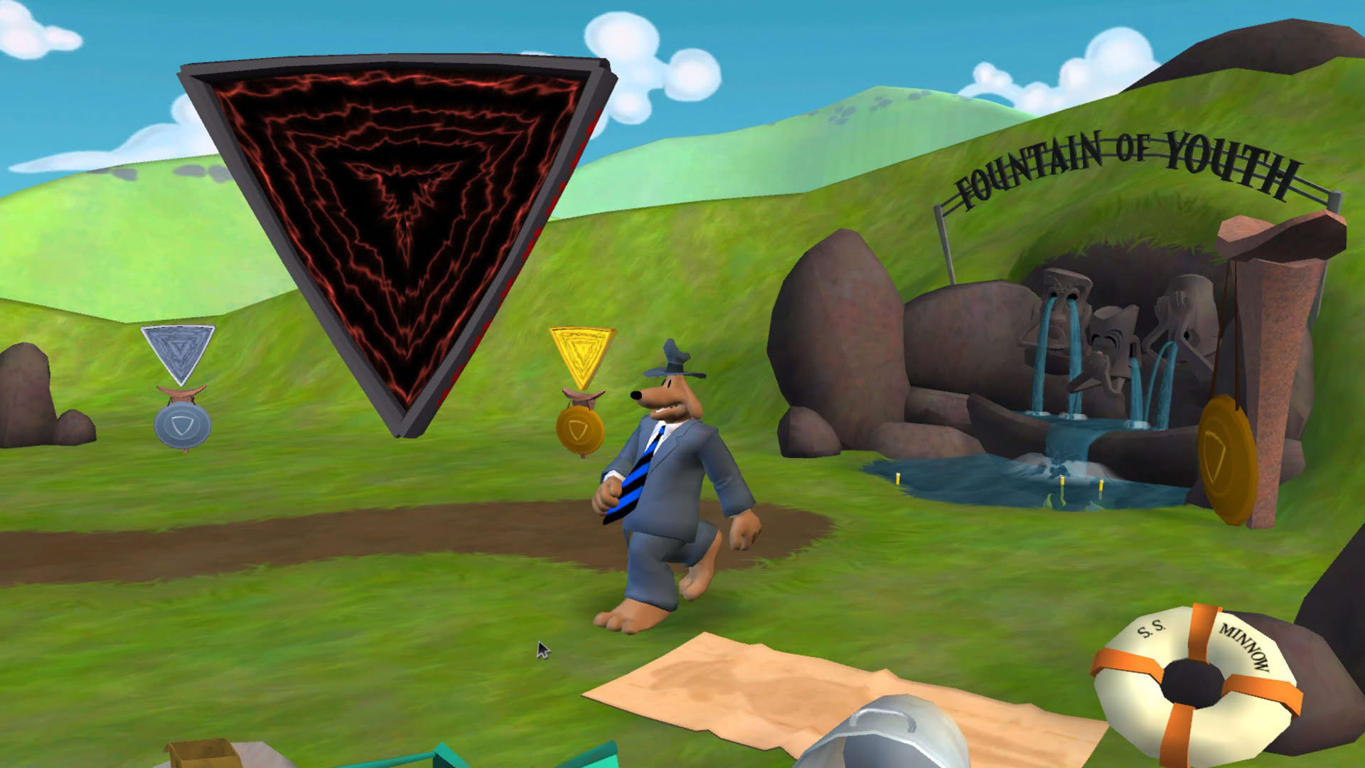 Screenshot for Sam & Max: Beyond Time and Space - Episode 2: Moai Better Blues