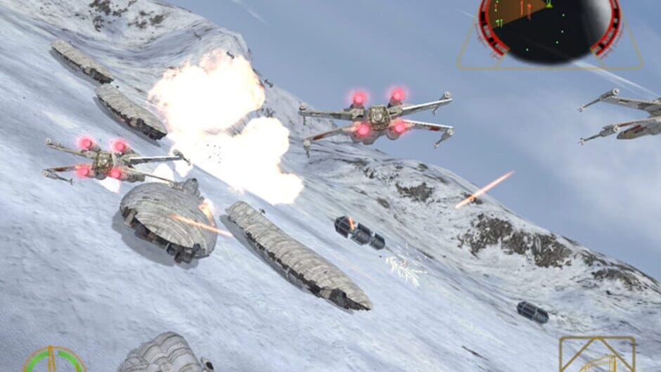 Screenshot for Star Wars: Rogue Squadron II - Rogue Leader