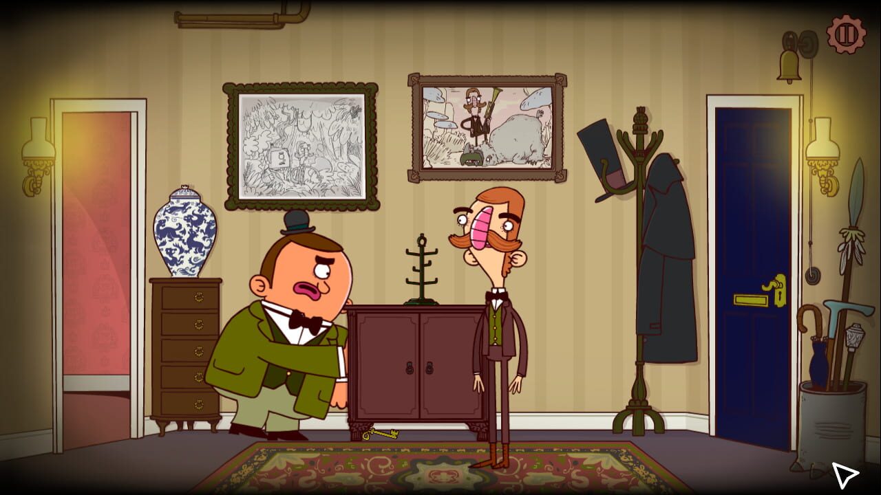 Screenshot for The Adventures of Bertram Fiddle: Episode 1 - A Dreadly Business