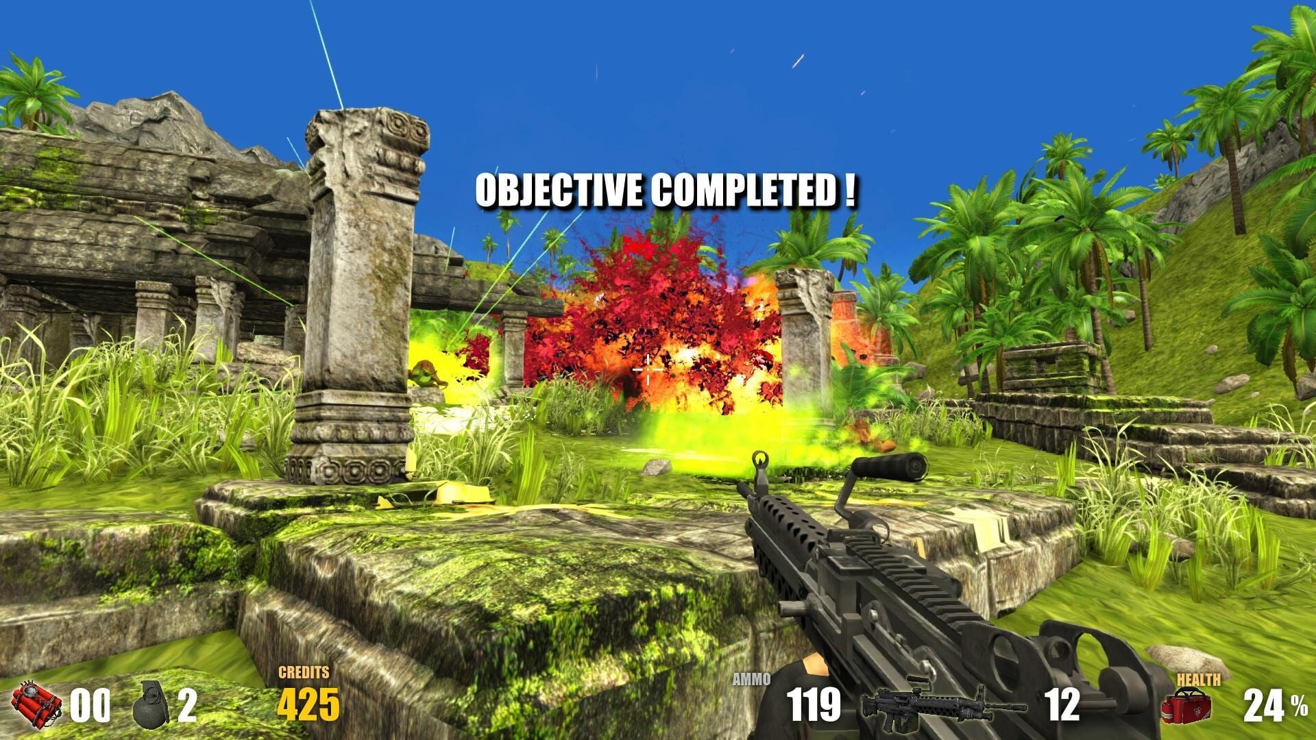Screenshot for Action Alien: Tropical Mayhem