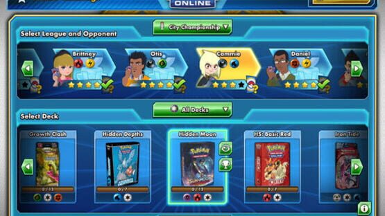 Screenshot for Pokémon Trading Card Game Online