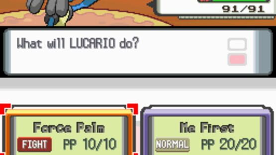 Screenshot for Pokémon Diamond Version