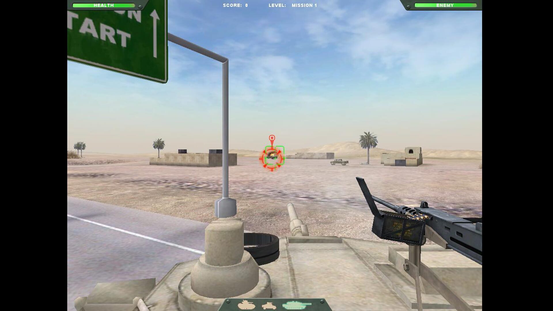 Screenshot for Desert Gunner